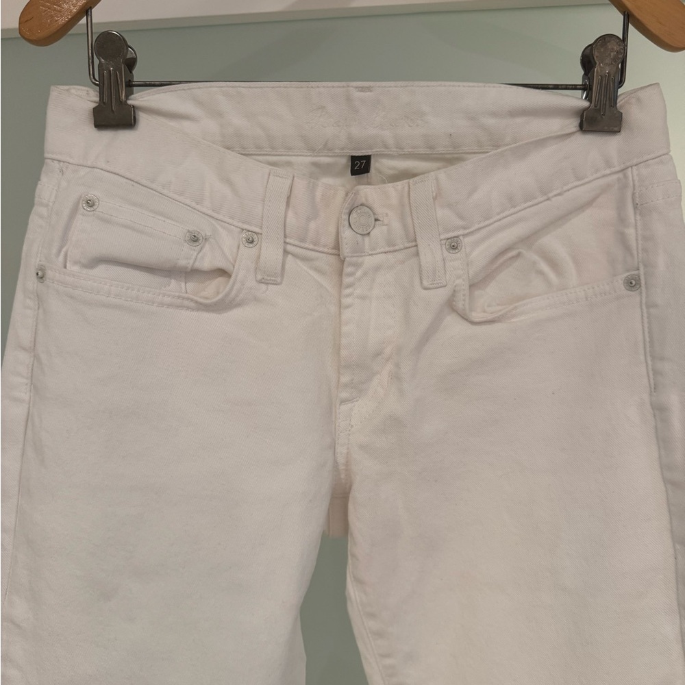Ralph Lauren Black Label White Skinny Jeans